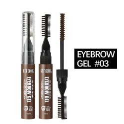 Gel de Cejas a Prueba de Agua con Brocha y Cepillo 5897