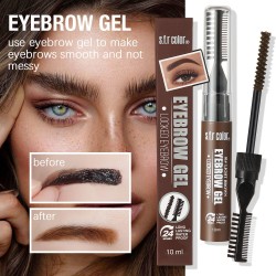Gel de Cejas a Prueba de Agua con Brocha y Cepillo 5897