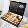 Set de Cubiertos Dorados 24pcs  5411