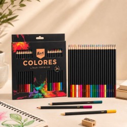 Lápices de Colores 24pcs Keas- 006