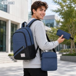 Mochila 3pcs 1230