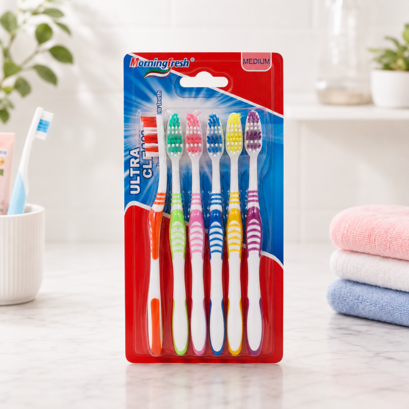Pack de 6 Cepillos de Dientes 4360
