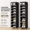 Zapatera 8 Pisos  136x26x26cm 1511