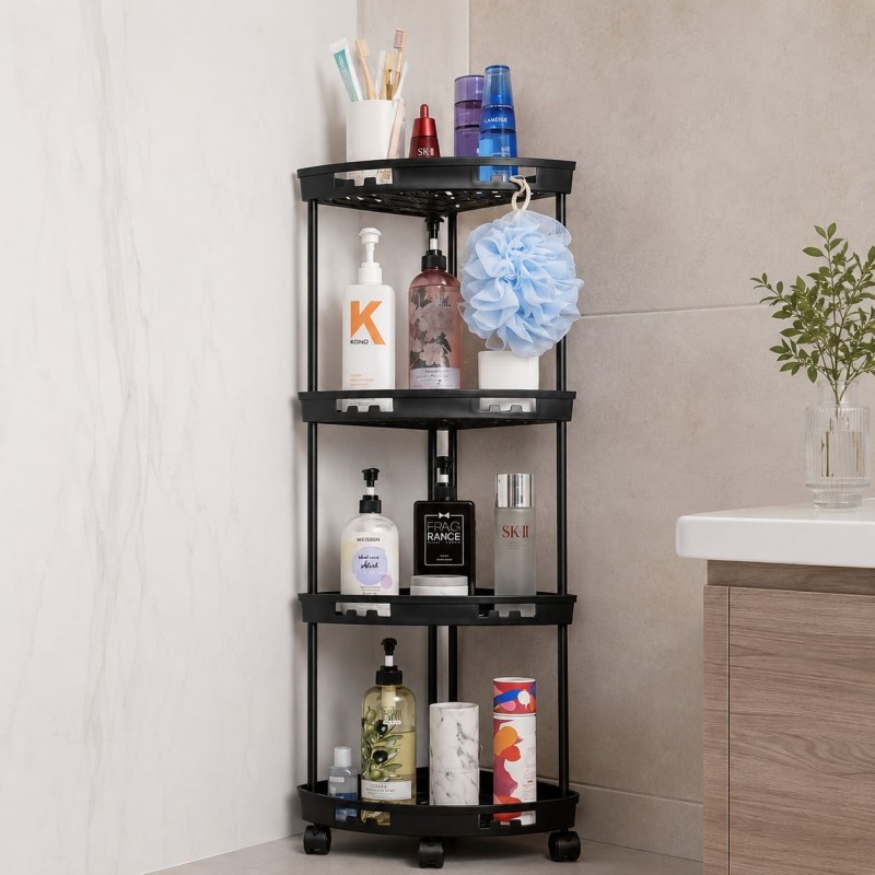 Organizador Esquinero 4 Pisos 92x24x24cm 1516