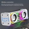 Parlante bluetooth blanco 5566