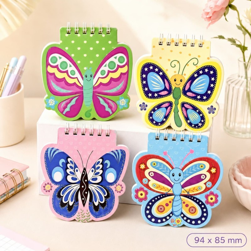 Mini Libreta Mariposita 94x85mm 5400