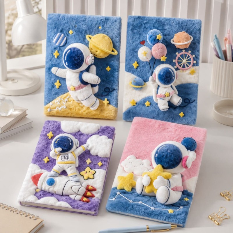 Libreta Cosida 36 Hojas a Líneas Astronauta 5391