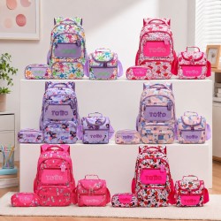 Mochila Totto de Mujer 3 pcs HX-2603