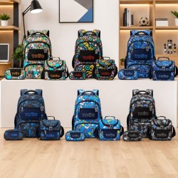 Mochila Totto de Hombre 3pcs HX-2604