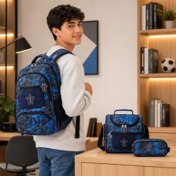Mochila Totto de Hombre 3pcs HX-2604