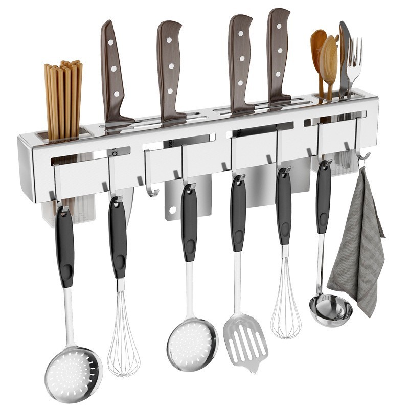 Organizador de Pared de Cuchillos y Cucharas 6x40cm 76136