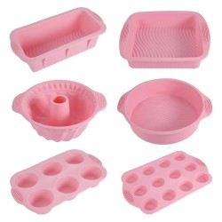 Kit 6 en 1 Molde de Silicona 2656