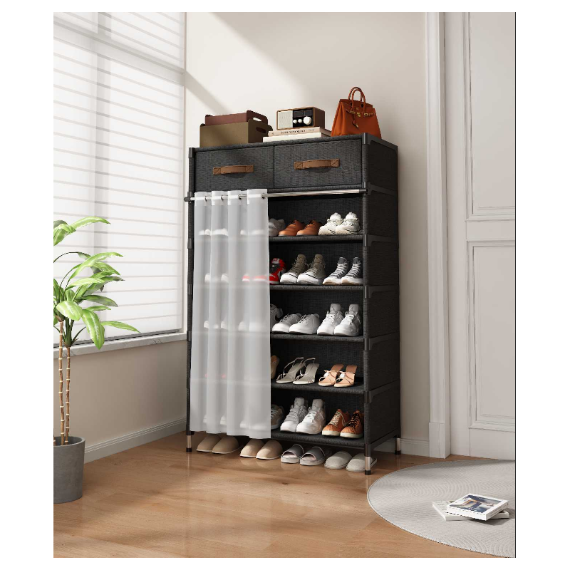 Zapatera 5 Niveles con Cajonera 2224
