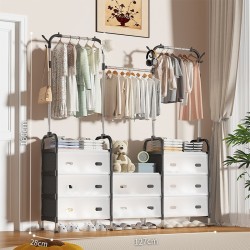 Organizador de Ropa y Zapatos Triple 2220