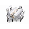Juego de Mantel y Forros de Silla 7pcs 0036