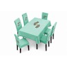 Juego de Mantel y Forros de Silla 7pcs 0036