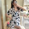 Conjunto de Pijama Vaquita FG-1452 Blanca XL