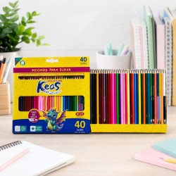 Lápices de Coloreas Keas 40 pcs 003