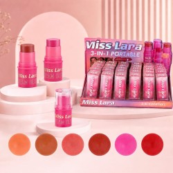 Rubor Blush en Barra 3 en 1 MS-513 - MISS LARA