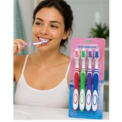 Cepillo de Dientes 4pcs para Adulto 4771