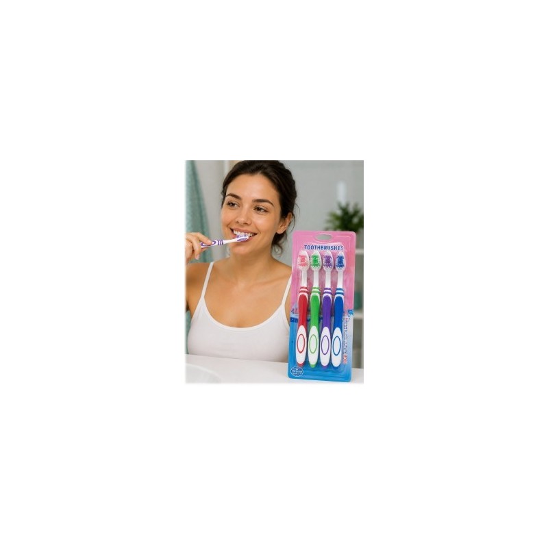 Cepillo de Dientes 4pcs para Adulto 4771