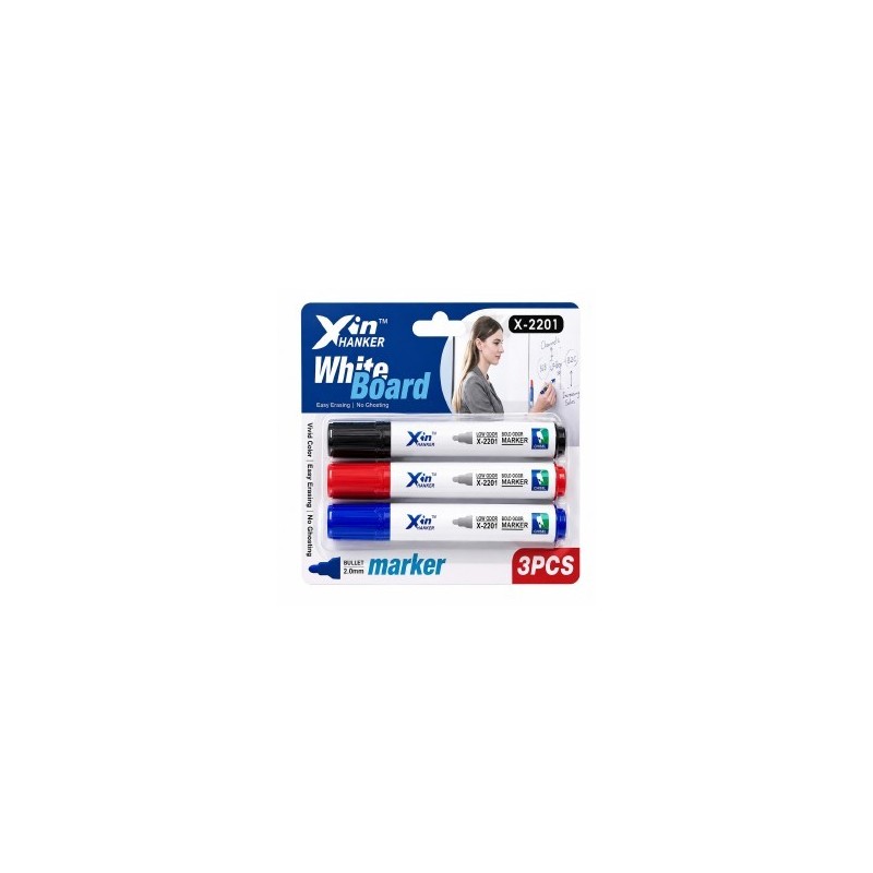 Marcadores de Pizarra x3pcs 4505