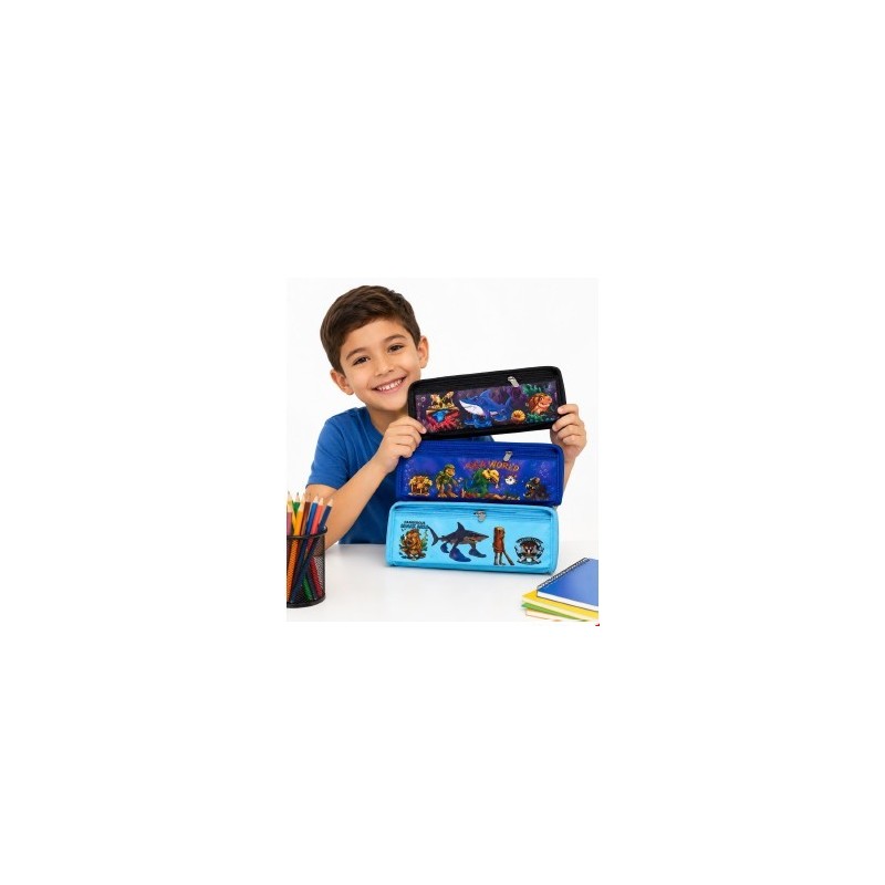 Cartucheras Infantiles Niños 21x10x4cm 4592