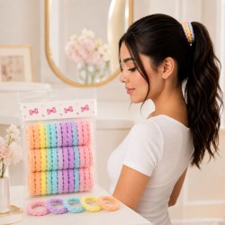Moños de Colores Pasteles 5pcs 4703