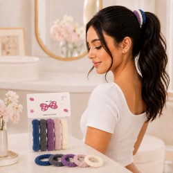 Set Moños 5pcs Colores 4704