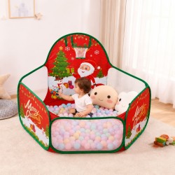Corral navideño con canasta para encestar 3216