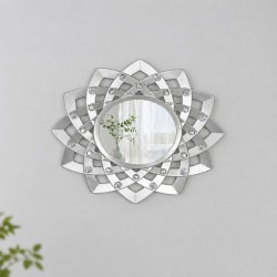 Espejo Plateado para pared 1040