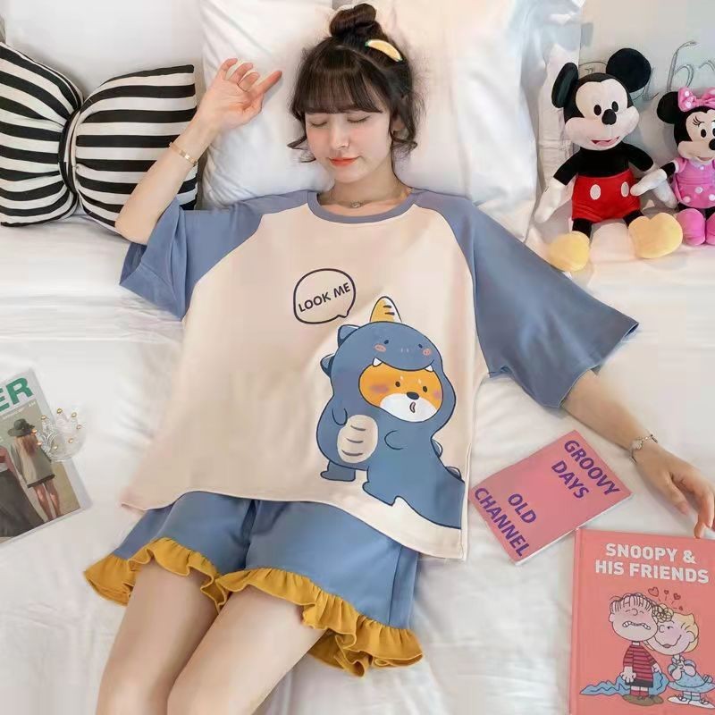 Conjunto de Pijama FG-1420 Celeste 2XL