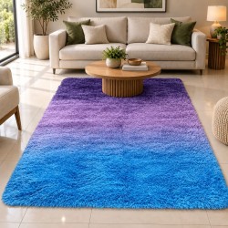 ALFOMBRA COLORIDA CON DIFUMINADO AFELPADA 1.60x1.20mt LD-1024