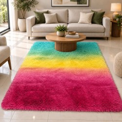 ALFOMBRA COLORIDA CON DIFUMINADO AFELPADA 1.60x1.20mt LD-1024