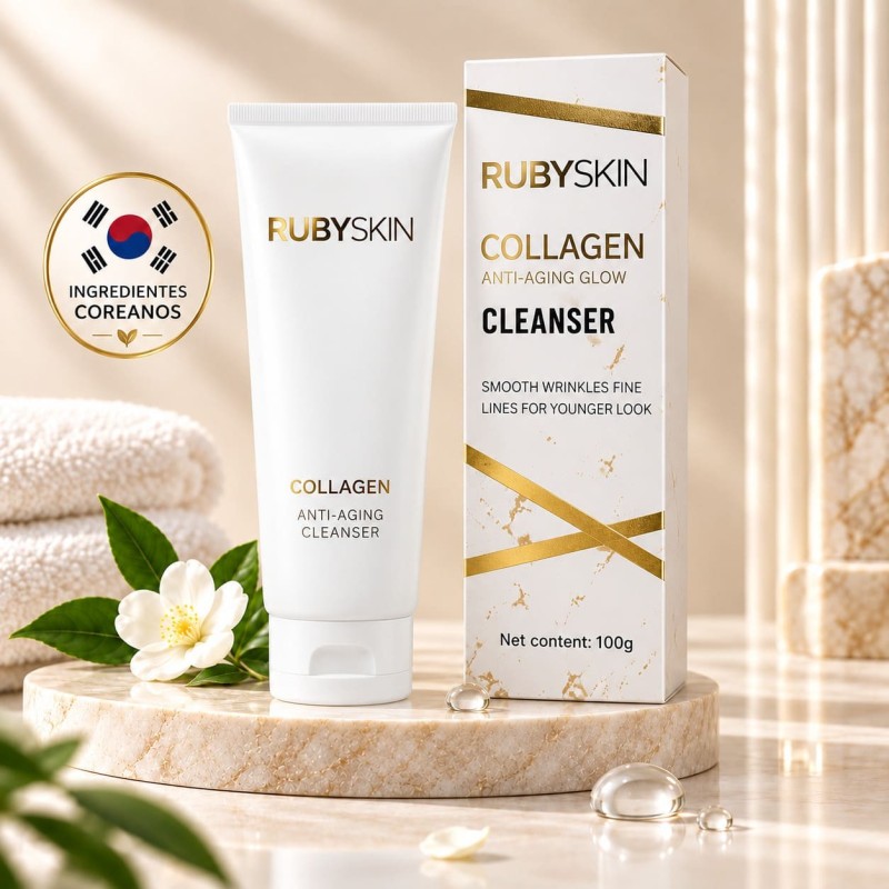 Jabón Facial Hidratante de Colágeno 100gr RSJY05 - Rubyskin