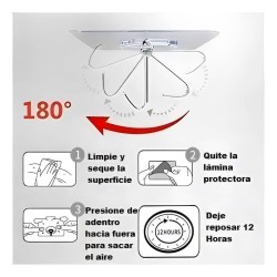 Gancho Adhesivo Transparente x10unds 9166