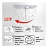 Gancho Adhesivo Transparente x10unds 9166