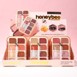 Paleta de Sombras 8 Tonos ES-766 Hudamoji