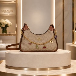 Cartera Coach VC-05 Café Claro