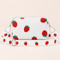 Cartera Fresita XS-114 Blanca