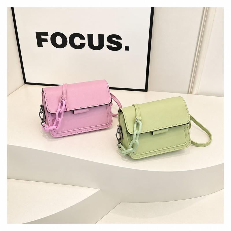 Cartera AYF-53 (Verde y Lila)
