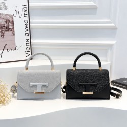 Cartera AYF-189 (negro y gris)