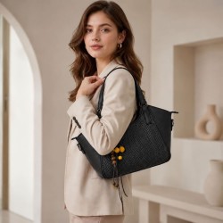 Cartera Grande FQ25005 Negro