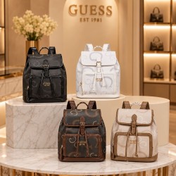 Bolso Mochila de Cuerina GUESS 24x28x13cm VG-605