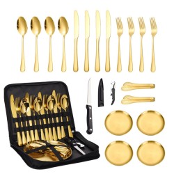 Vajilla 20pcs Acero Inoxidable 1580