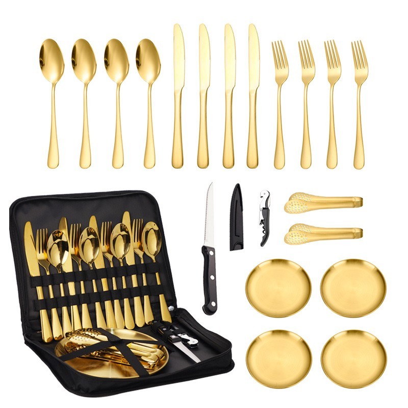 Vajilla 20pcs Acero Inoxidable 1580