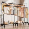 Estante Organizador de Ropa y Zapatos 5811 190x40x159cm