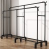 Estante Organizador de Ropa y Zapatos 5811 190x40x159cm