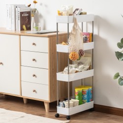Organizador de Almacenamiento 4 Niveles 35x12x87cm 1515 1607