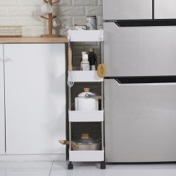 Organizador de Almacenamiento 4 Niveles 35x12x87cm 1515 1607